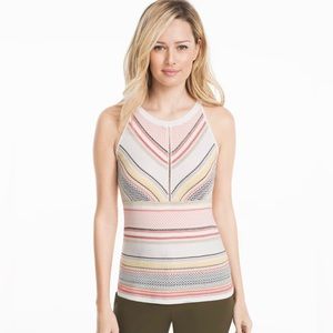 WHBM High Neck Colorful Tank